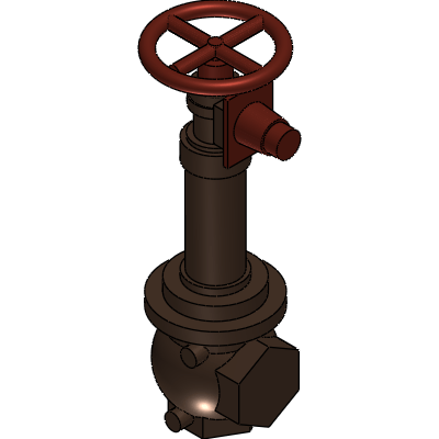 Zurn Elkay Water Pressure-Tru™ Floor Control Valve Industrial Valves