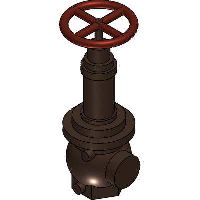 Zurn Elkay Water Pressure-Tru™ Floor Control Valve Industrial Valves