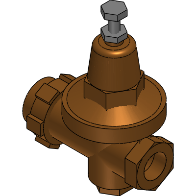Zurn Elkay Water Pressure Reducing Valve Industrial Valves