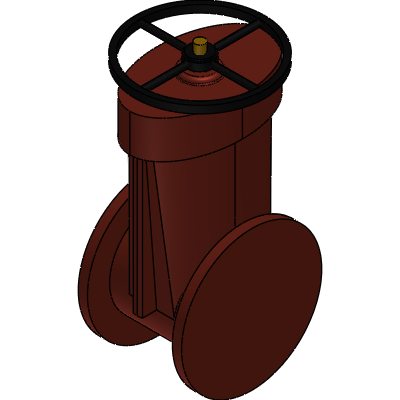 Zurn Elkay Lead-Free* Resilient Wedge Gate Valve , Non-Rising Stem (NRS) Industrial Valves