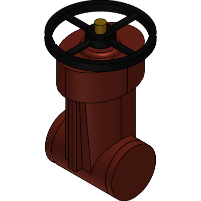 Zurn Elkay Lead-Free* Resilient Wedge Gate Valve , Non-Rising Stem (NRS) Industrial Valves