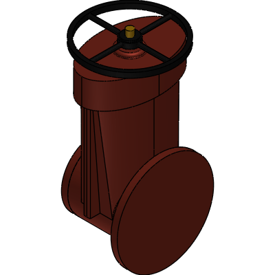 Zurn Elkay Lead-Free* Resilient Wedge Gate Valve , Non-Rising Stem (NRS) Industrial Valves