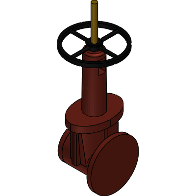 Zurn Elkay Lead-Free* Resilient Wedge Gate Valve , Outside Stem and Yoke (OS&Y) Industrial Valves