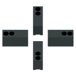 4-jaw chuck