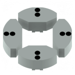 4-jaw chuck