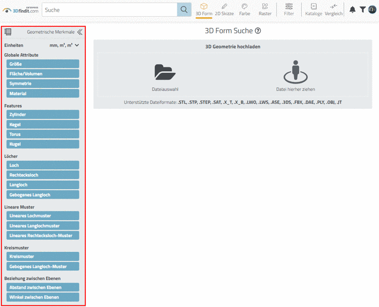 "Rights" tabbed page