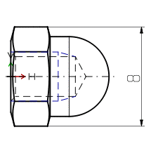 Dimension adjustment: centered