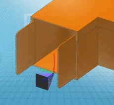 Part 2: Red axis also points upwards