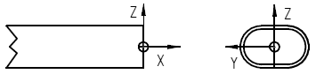 LOVF: Oval flange