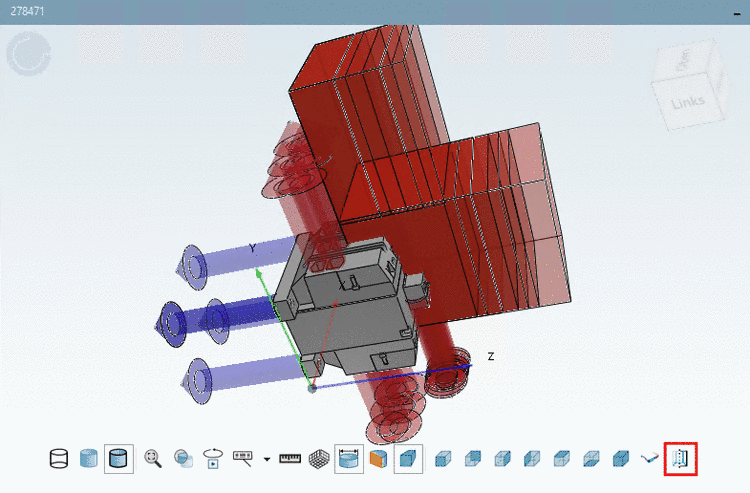 Show auxiliary geometry