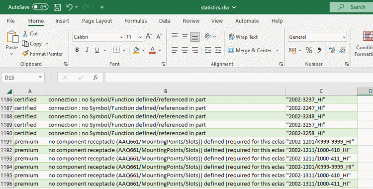 Example: ViolationsDescriptions