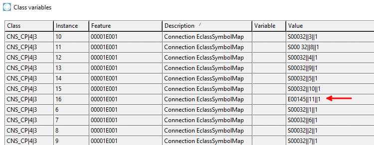 Example: 10 males and 1 PE connection