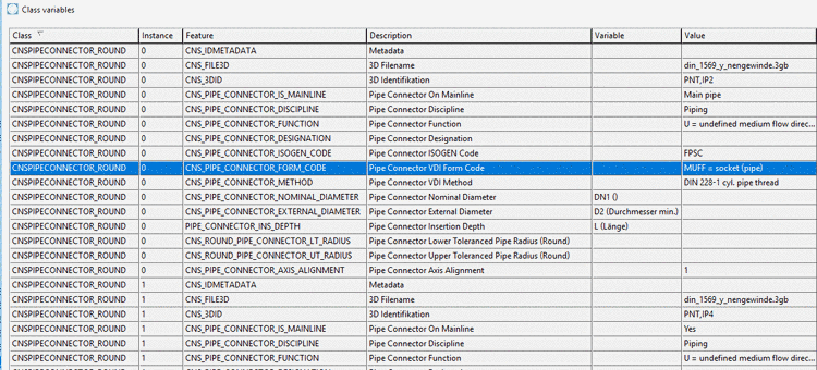 Feature "CNS_PIPE_CONNECTOR_FORM_CODE"