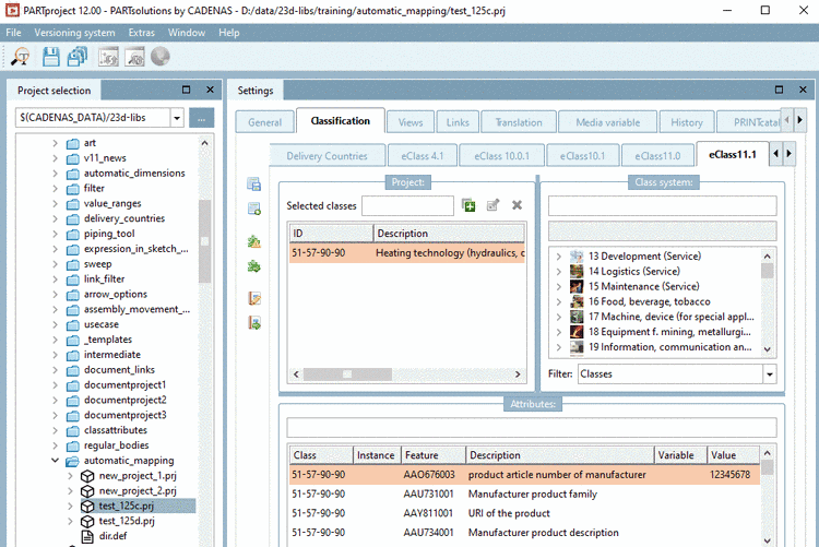 Mapping from "Suggested items"