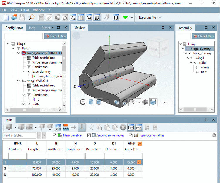 The figure shows a fully built up assembly.