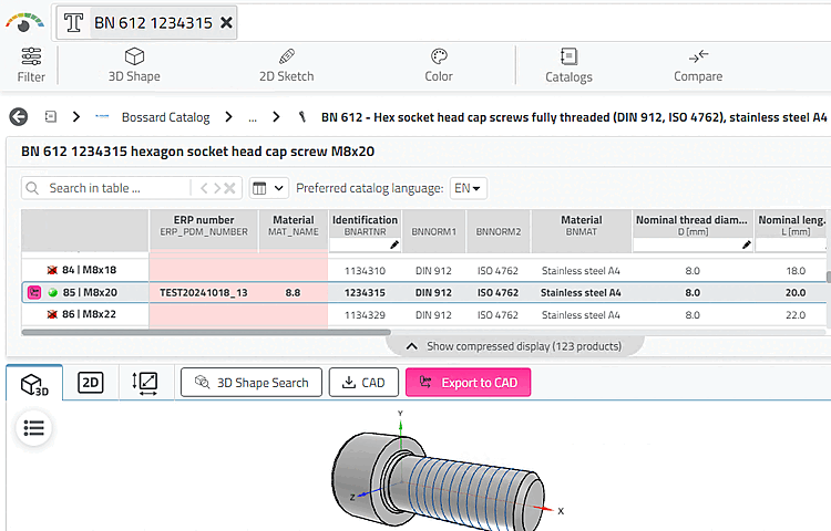 New ERP number assigned