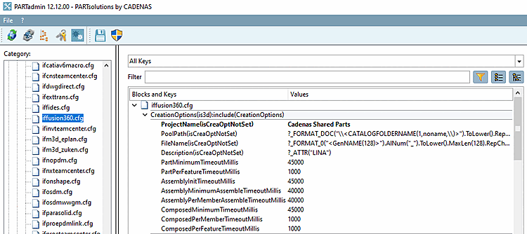 Configuration file iffusion360.cfg > key "ProjectName(isCreaOptNotSet)"