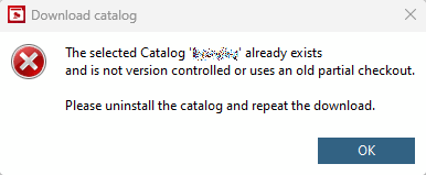 Partial checkout error message