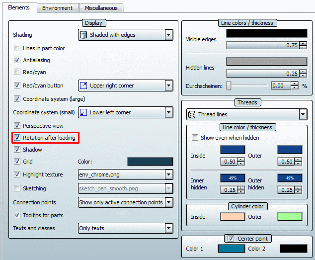 This figure shows wrong ports and wrong orientation of the coordinate system.