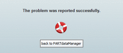 Message in the status bar