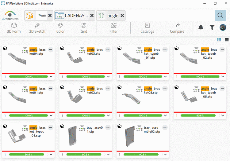 Preview with option "Change" -- Two edges are being edited, several others are already part of the blend and are displayed with Edge visualization.