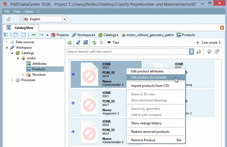 Name of installation