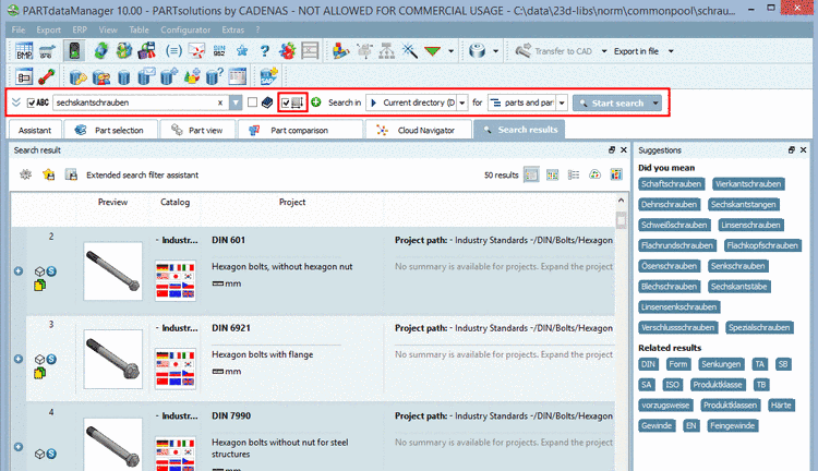 Enhanced search methods hidden