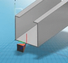 Part 1: Red axis points upwards