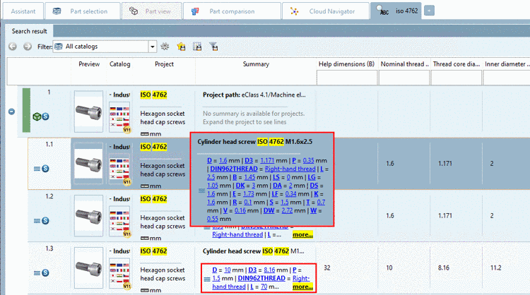 Summary with variable statements (Standard)