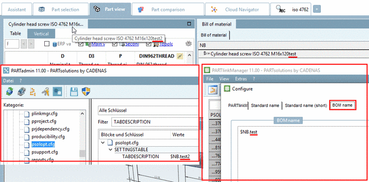 Dialog box "Edit tables in batch run"