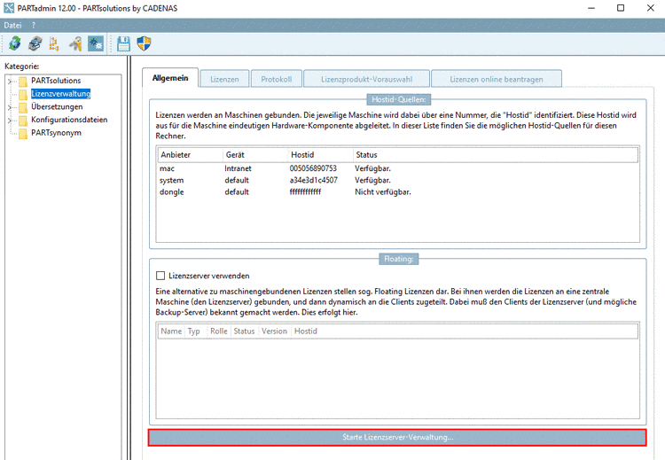 PARTdataManager: Parts with D < 10
