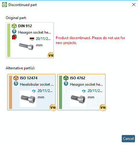 ALLOW_OLD = 0: Button "Open" is hidden