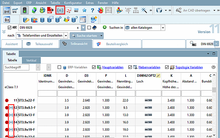 Size to avoid [Dimensions that should be avoided]: Labeling in table view [Table view]