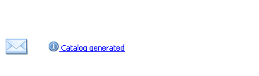 Message via popup window