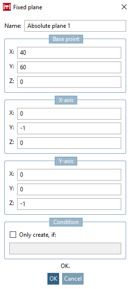 Absolute level [Fixed plane]