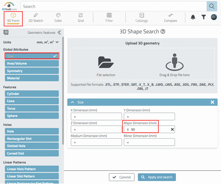 Part with same orientation in space, but with desired orientation of coordinate system