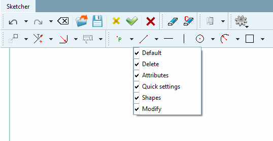 Toolbars