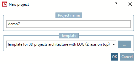 Create new project