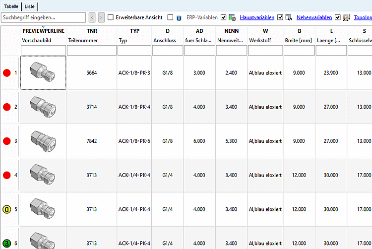 Extended hight of rows with big preview images