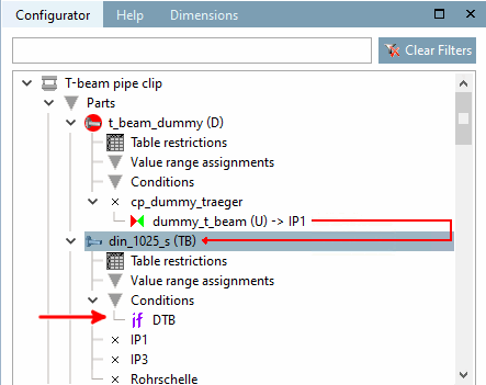 if-condition "DTB"