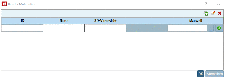 Dialog area of search methods: Variables search
