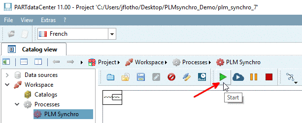 Placement dialog "On surface"