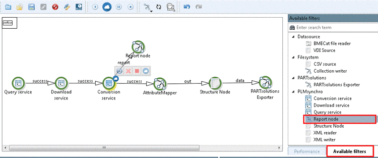 Part reinserted in CoCreate Modeling from PARTdataManager -> "My parts"
