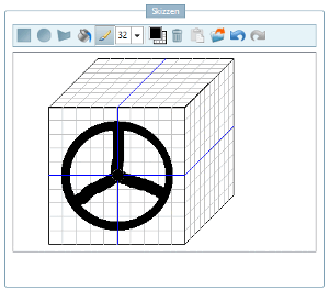 Draw reference part in 2D or import one
