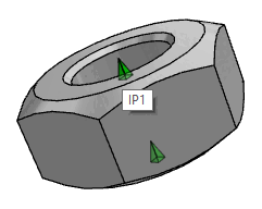 Example nut: "Direction" must be set on '0'