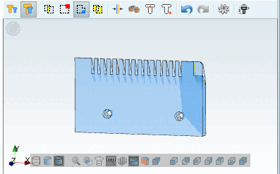 Smaller part (which is completely contained in the larger one) minus larger part results in nothing = no yellow coloring