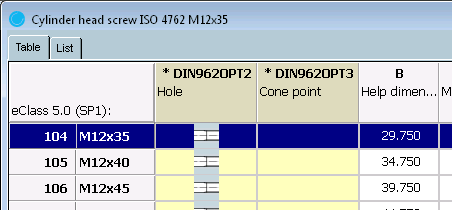 Graphic in table - Small