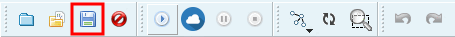 Save processes locally or in the network so that you can call them up again at any time.