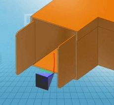 Part 2: Red axis also points upwards