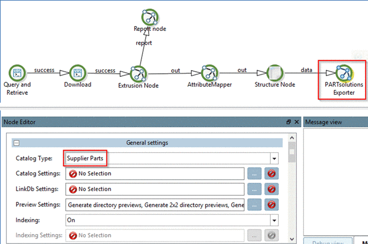 Anzeige selektierter Filter